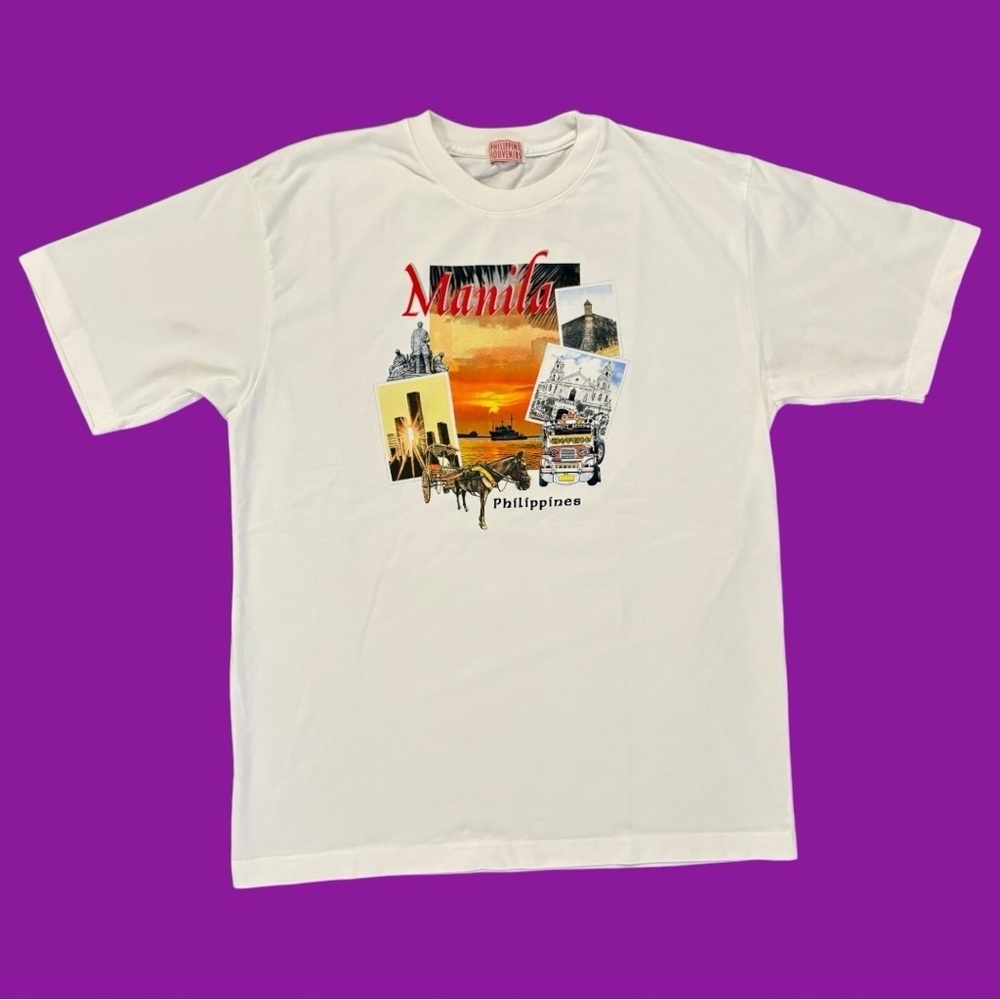 90s Philippine Souvenirs Manila Tee